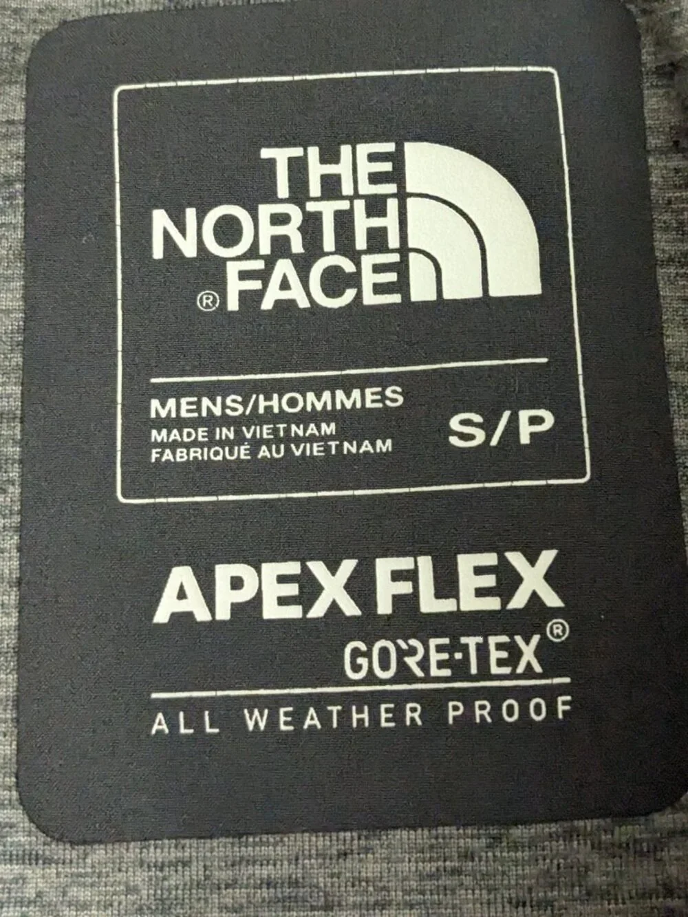 Apex Flex Gore-Tex The North Face Waterproof Jacket Size S Black Gore-Tex .